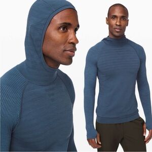 Lululemon Keep the Heat Thermal Hoodie Blueprint Medium